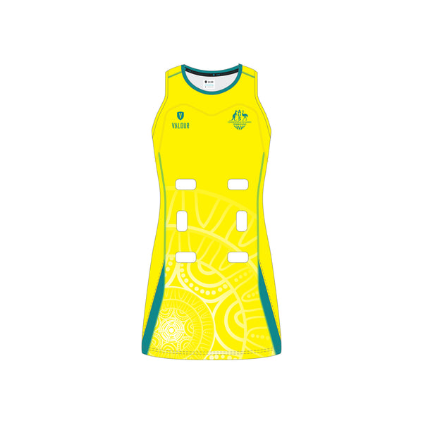 AYCG Competition Netball Dress - Yellow